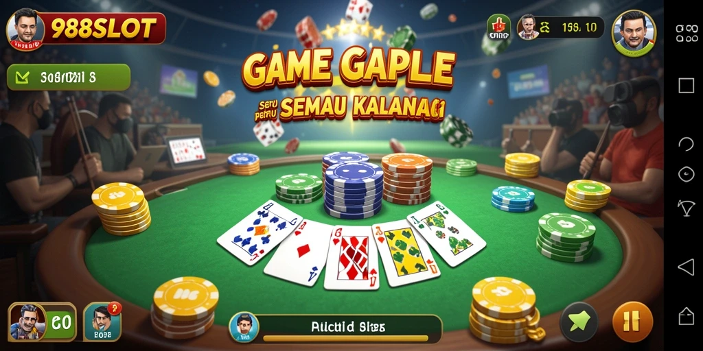 Gameplay seru Gaple di 988SLOT dengan grafis menawan.