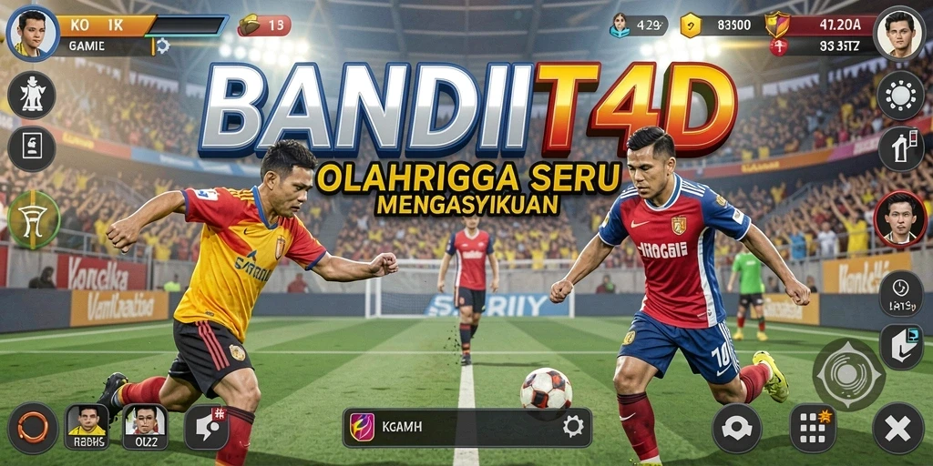 Tampilan gameplay <strong>BANDIT4D</strong> yang menarik dan penuh aksi olahraga.