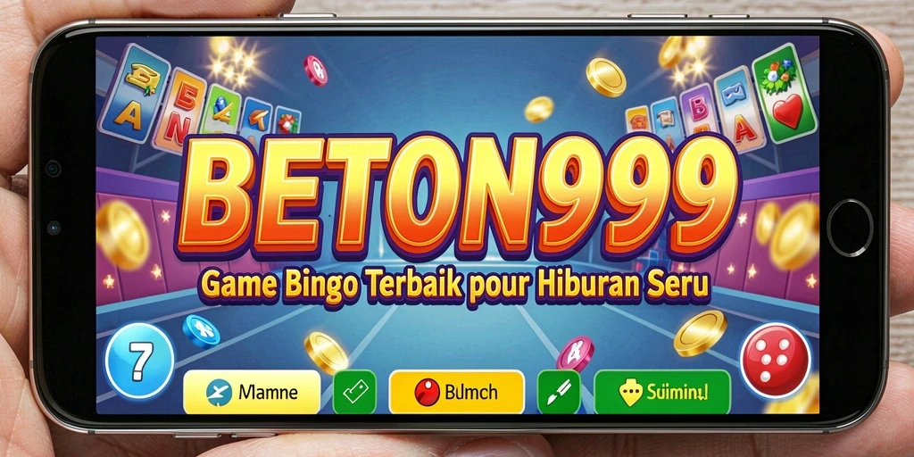 Tampilan gameplay seru dalam aplikasi Bingo BETON999.