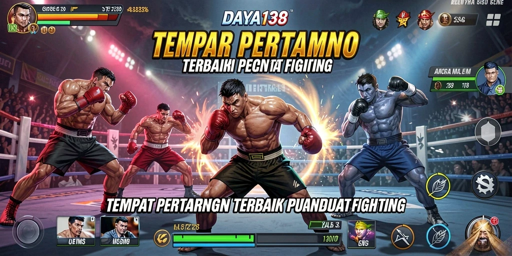 Gameplay seru dari DAYA138 saat bertarung dengan karakter favorit.