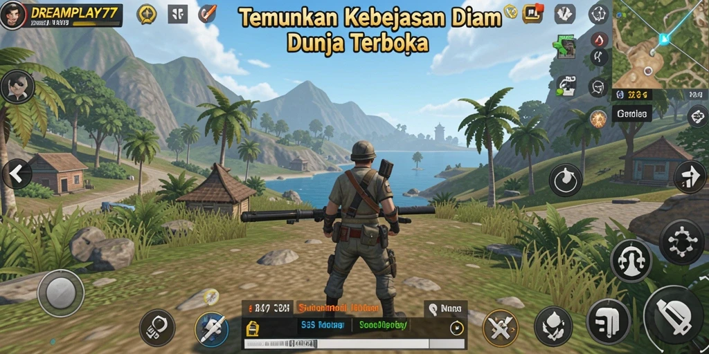 Gameplay menakjubkan dalam dunia terbuka DREAMPLAY77.