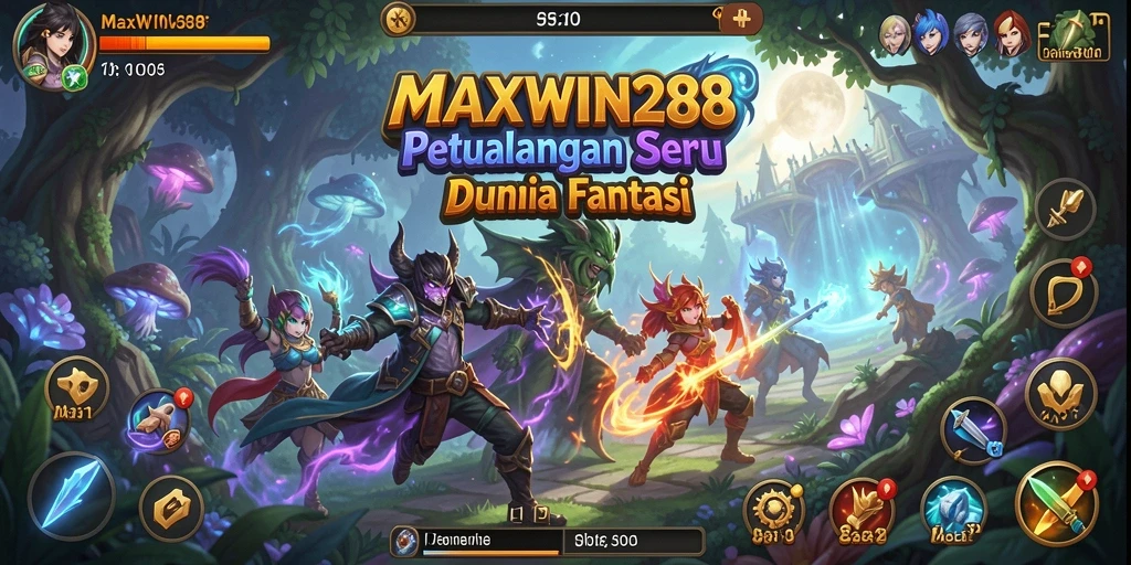 Tangkapan layar gameplay <strong>MAXWIN288</strong> memperlihatkan suasana petualangan yang mendebarkan.