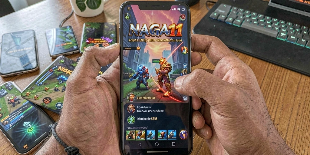 Tampilan antarmuka NAGA11 yang ramah pengguna dan mudah digunakan.